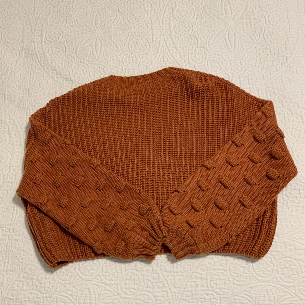 Crop sweater